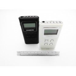 Radio portatil digital sangean DT-120 pocket 120 Color Blanco